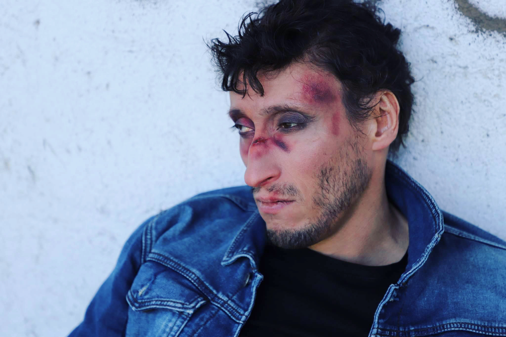 Damien Bocina dans un projet artistique